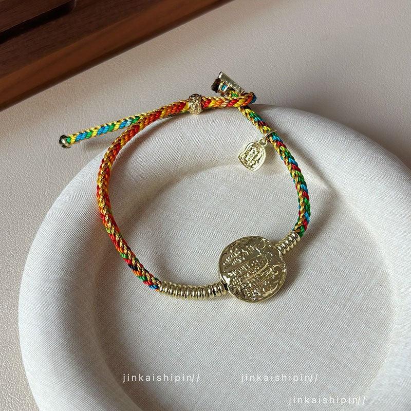 Women's Salt Ice Small String Rich Flower Fashionable Temperamental Good-looking Carrying Bracelet