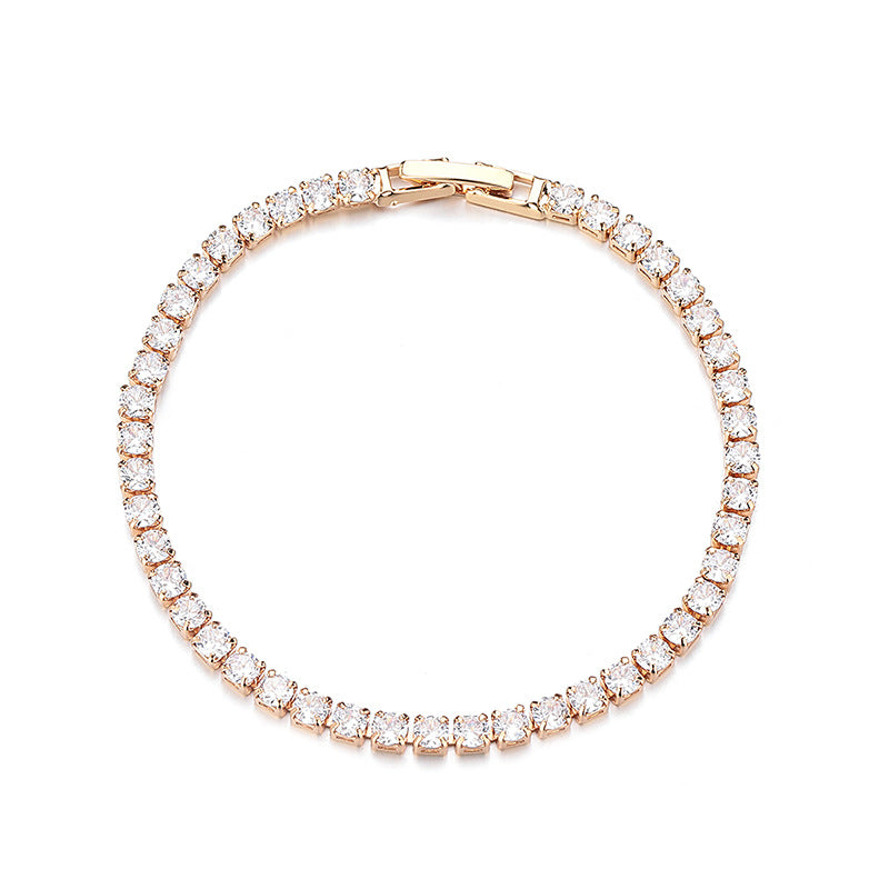 Women's Starry Diamond Single Row Simple Affordable Luxury Fashion Style Bracelets