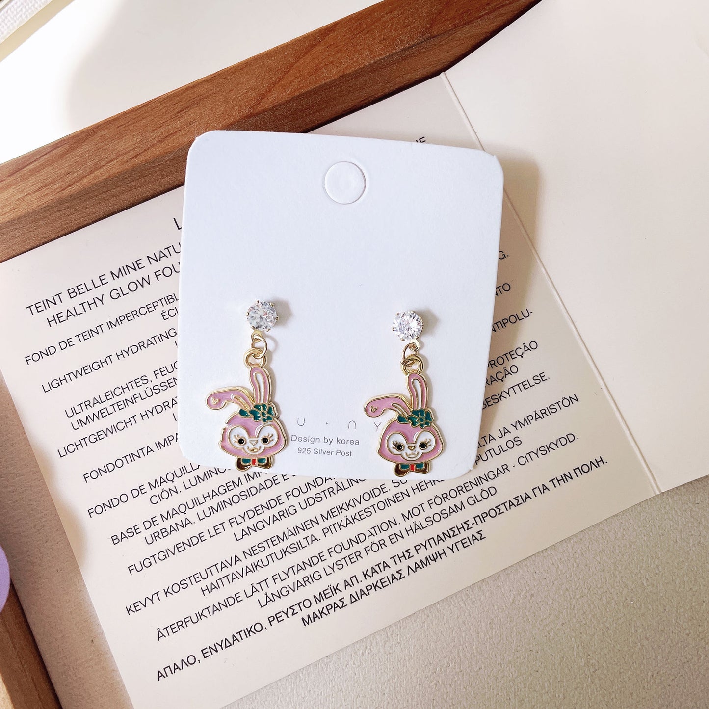 Cartoon Cute Hello Kitty Clow Melody Earrings