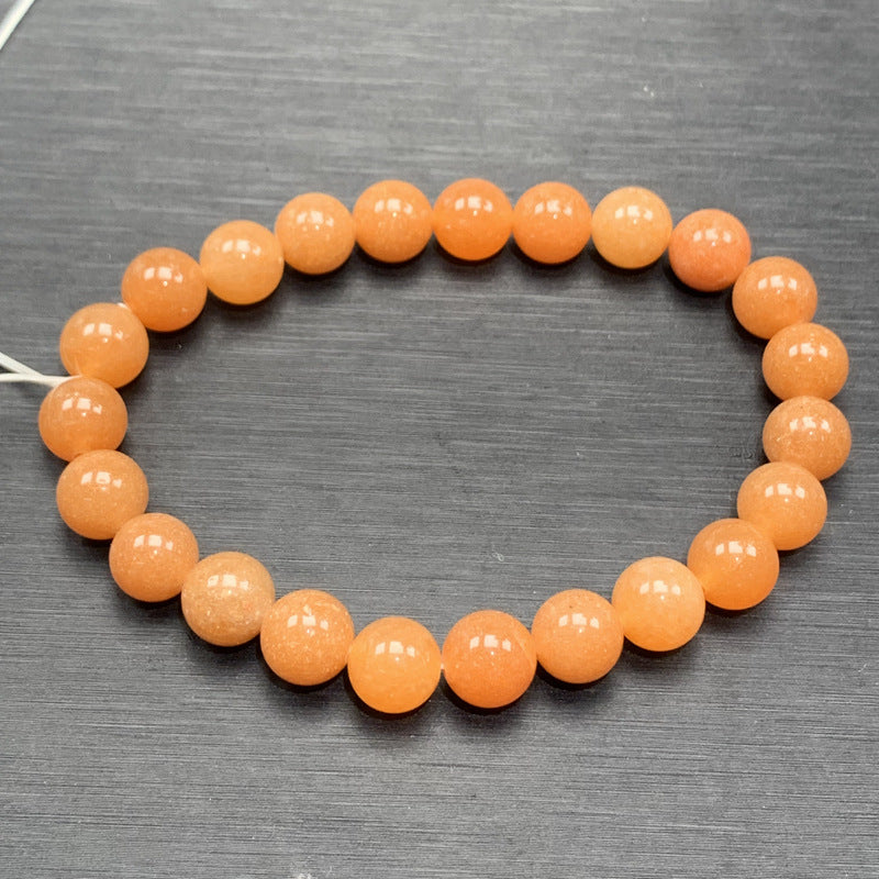 Salt Source Scattered Beads Peach Gradient Color Bracelets