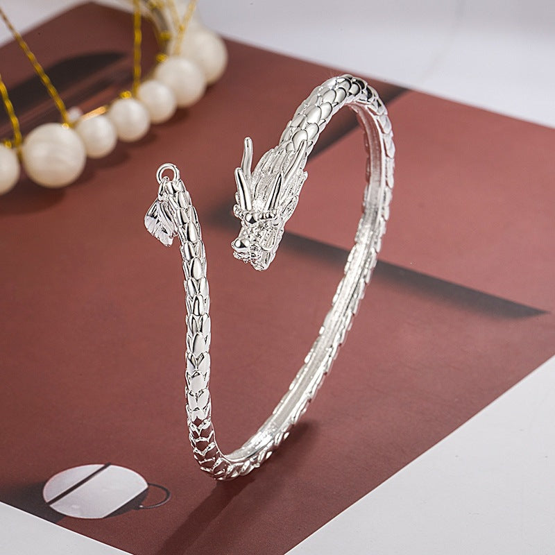 Women's & Men's Ancient Style National Fashion Life Adjustable Opening High Sense Of Bracelets