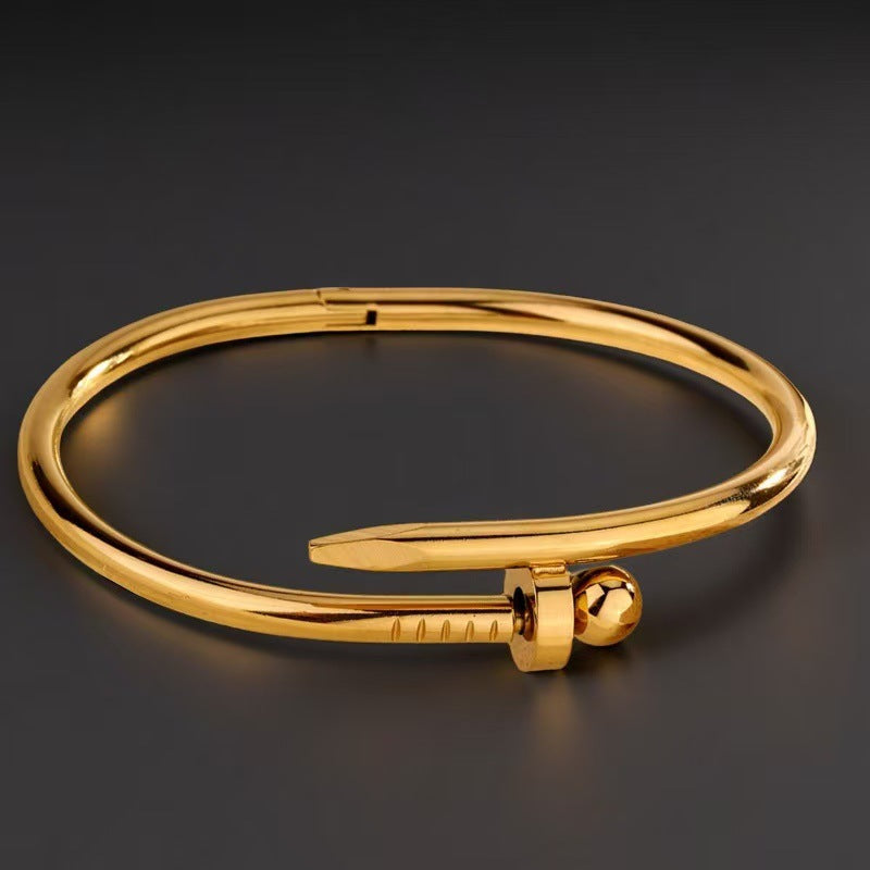 Innovative Stainless Steel Titanium Fashion Gold-plated Bracelets