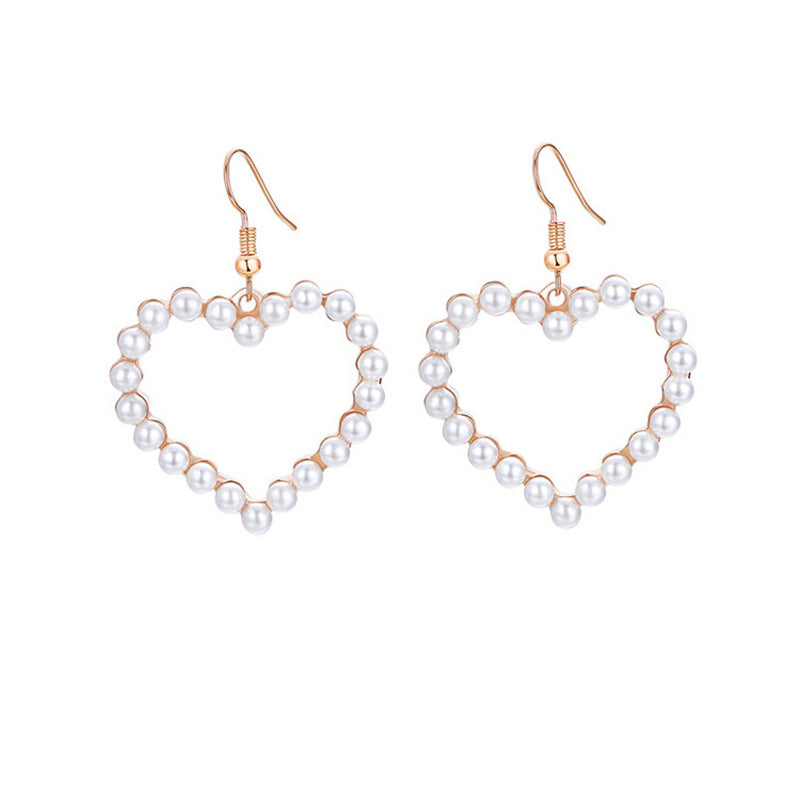 Special Offer Dignified Hollow Pearl Sweet Ear Clip
