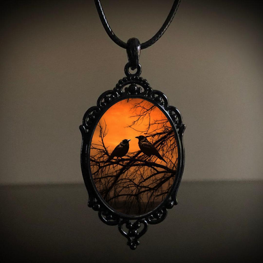 Stylish Graceful Gothic Retro Halloween Pendant Necklaces