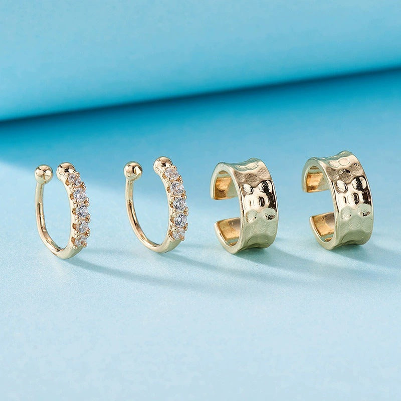 Style Type Circle Clips Combination Simple Rings