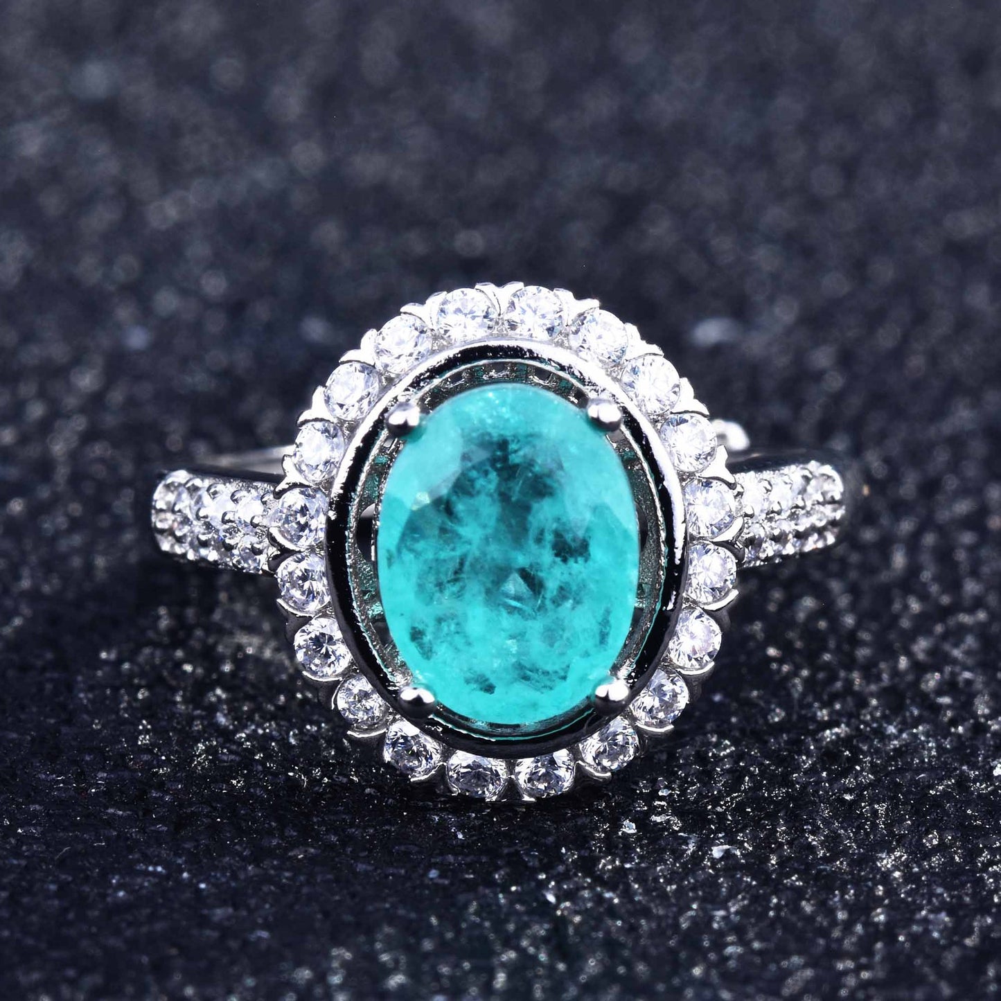 Brazil Paraiba Colored Gems Live Broadcast Pendants