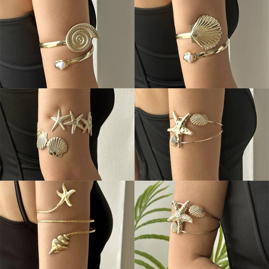 Armband Starfish Shell Fashion Design Personality Style Bracelets