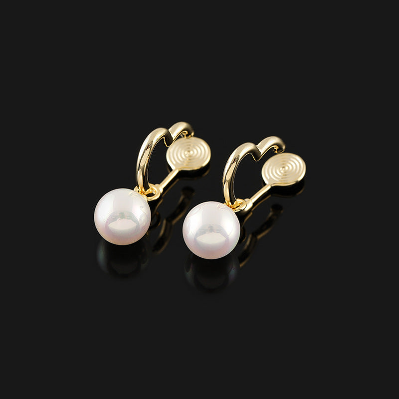 Love Pearl Exquisite Heart-shaped One-piece Mosquito Rings