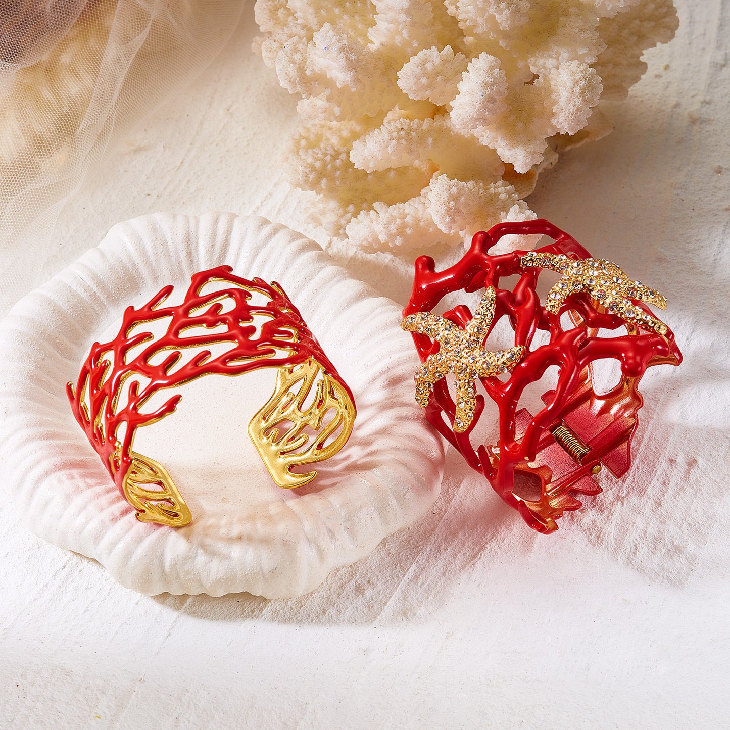 Ocean Style High Sense Seaside Holiday Shell Starfish Bracelet