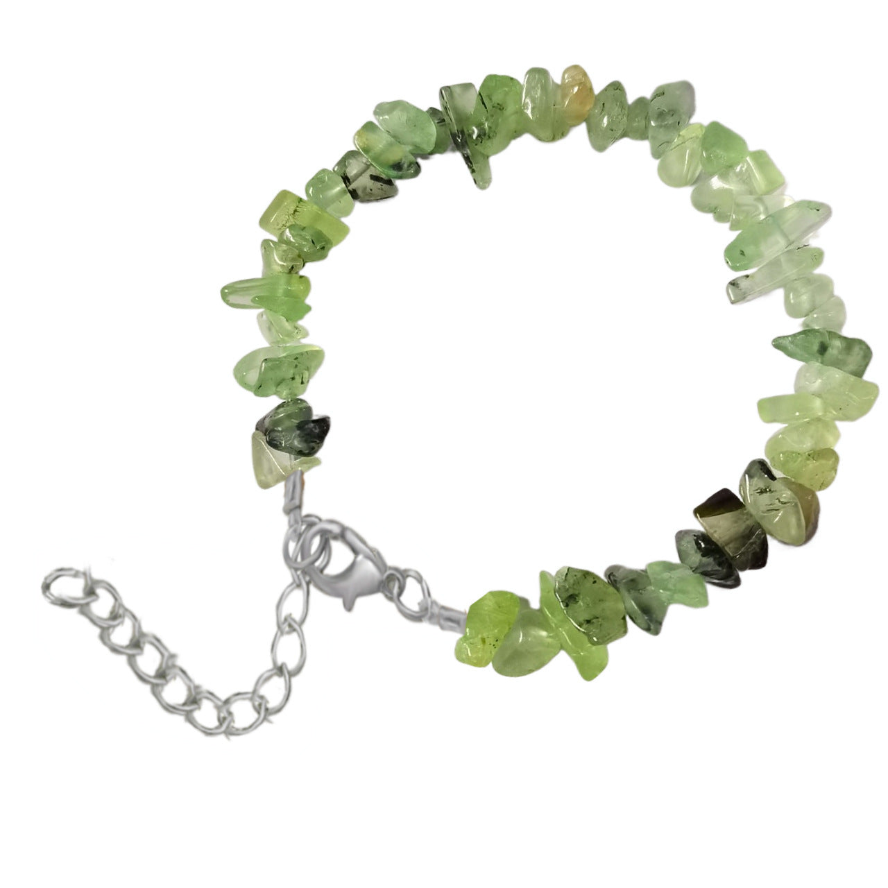 Natural Crystal Agate Gravel Stone Irregular Bracelets