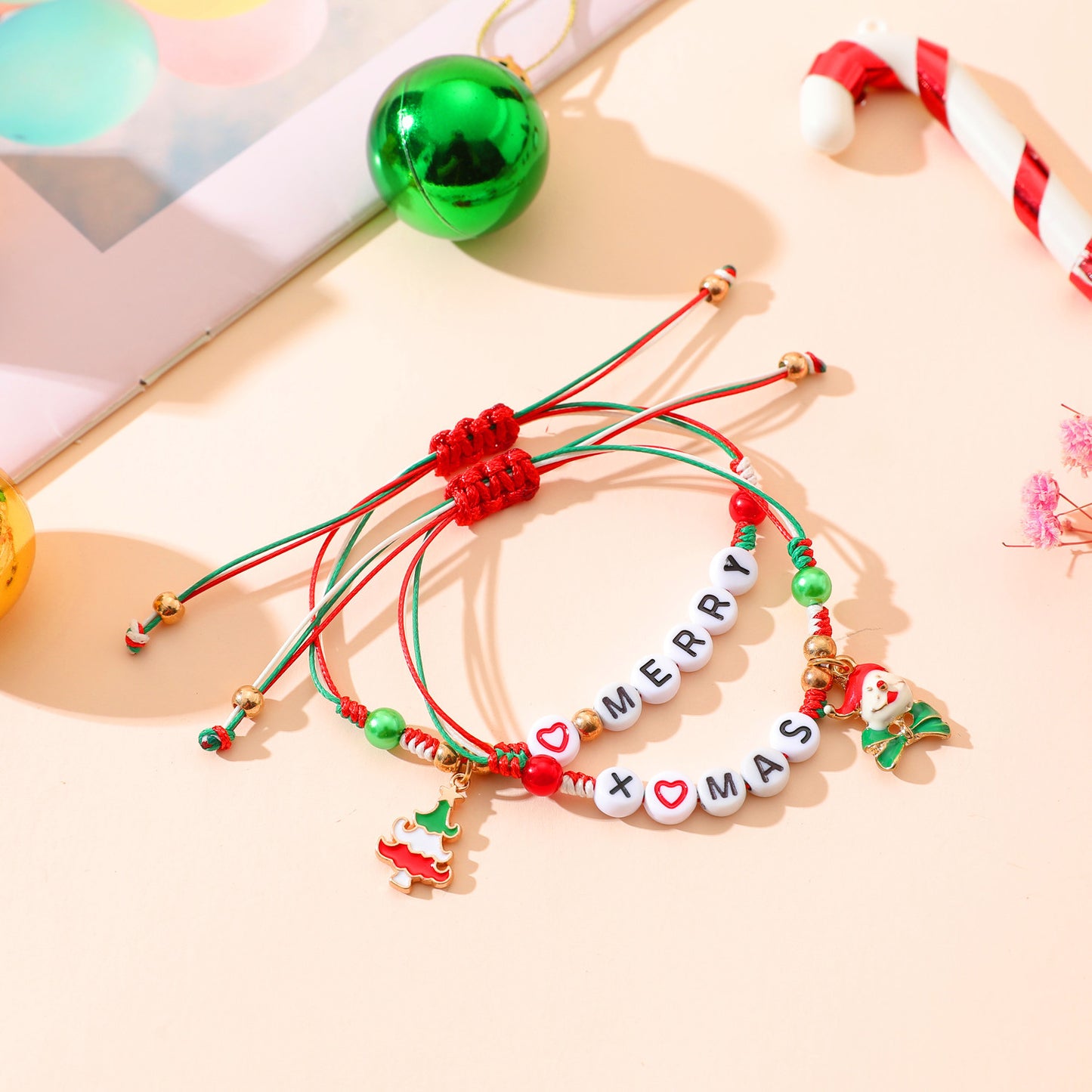 English Letters Carrying Strap Creative Tree Bracelets