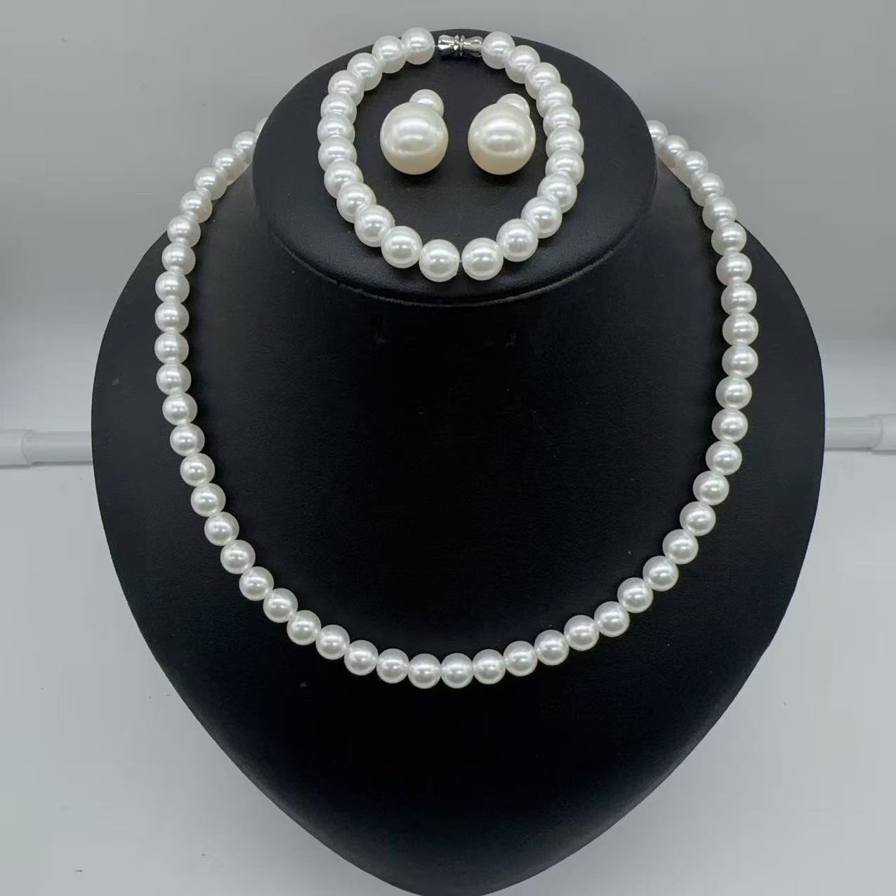 Pearl Three-piece Advanced Sense Clavicle Chain Bracelets