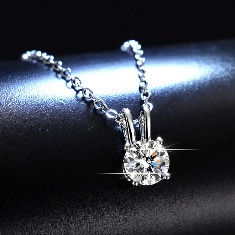 Live Streaming On Imitation Moissanite Swan Necklaces