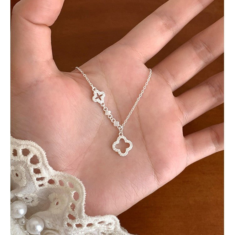 Women's Clover Fashion Temperament Commute Exquisite Small Necklace