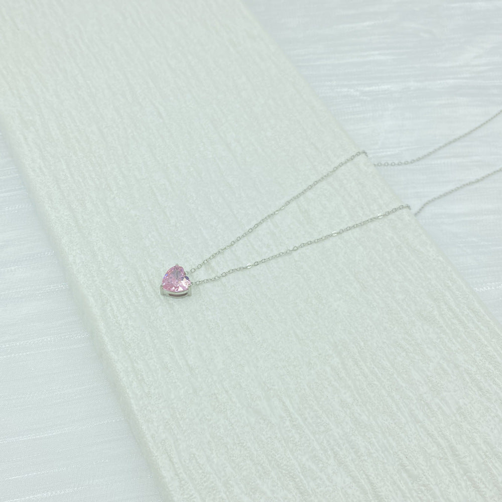Diamond Love Twee Constellations Titanium Steel Material Does Necklace