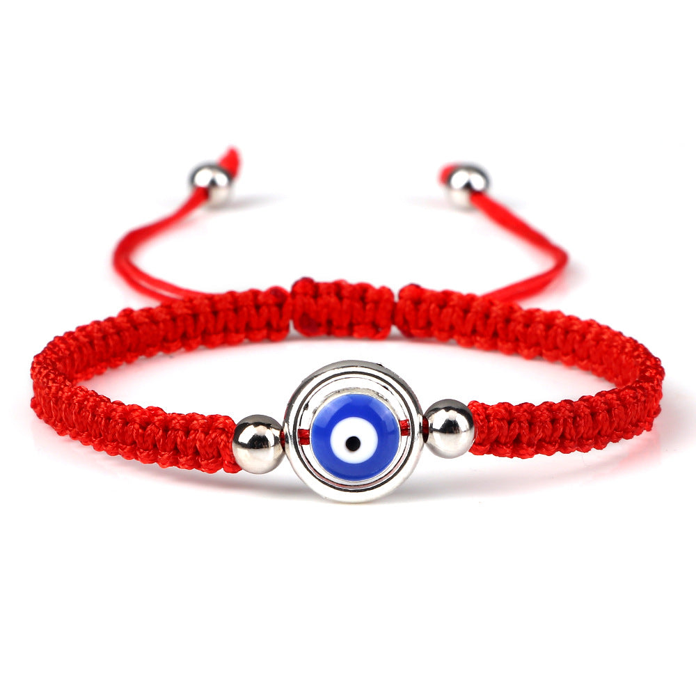 Weave Eye Life Red Rope Beaded Bracelets