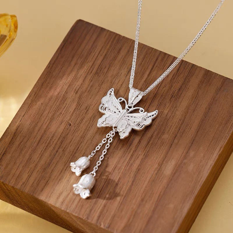 Women's Tassel For Chinese Ancient Style High Sense Necklace
