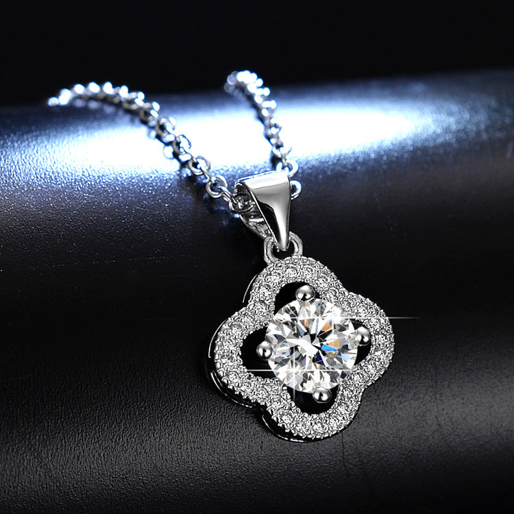 Live Streaming On Imitation Moissanite Swan Necklaces