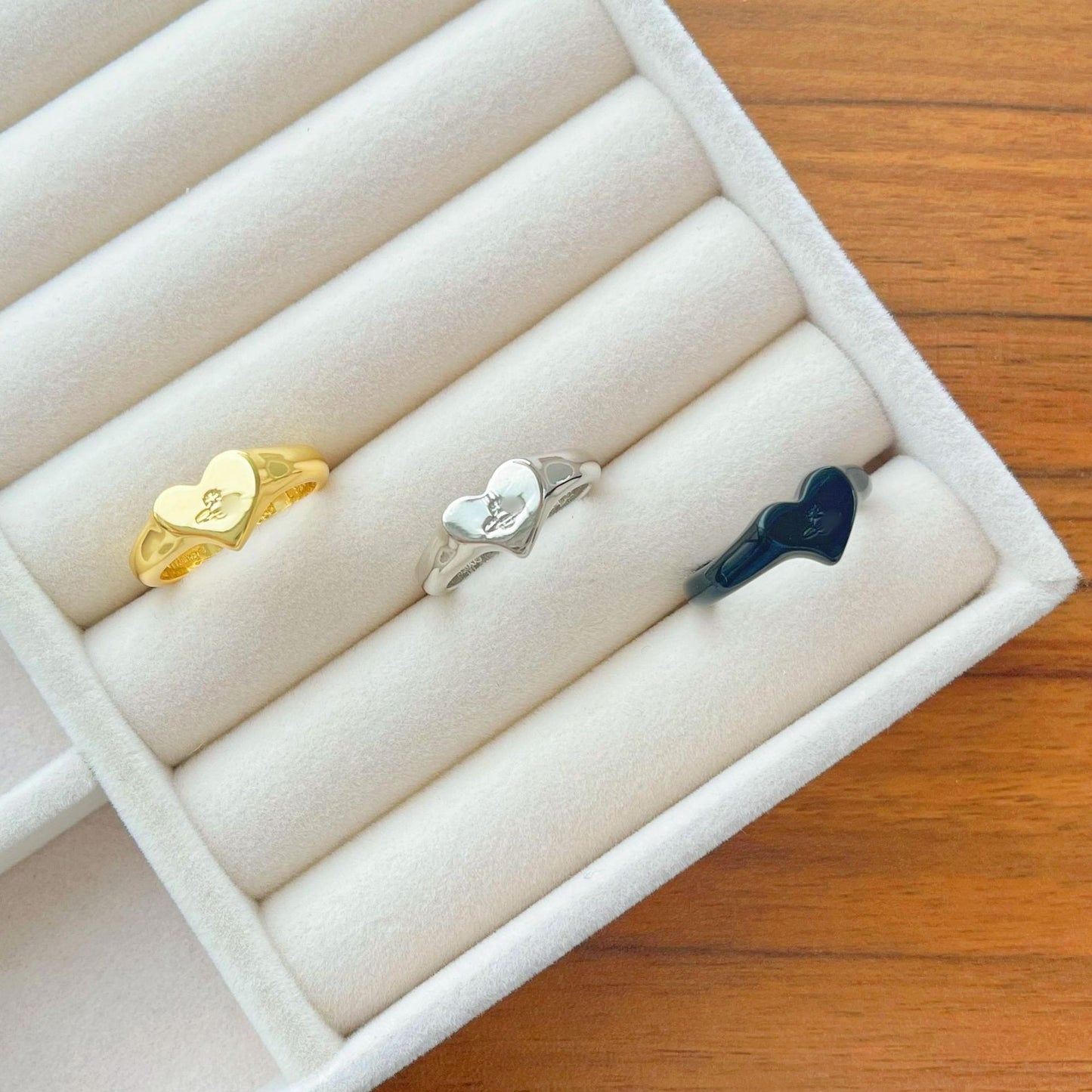 Fashion Saturn Female Cold Style Niche Rings