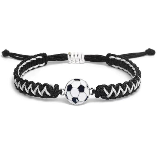 Women's & Men's Football Weaving Trend Western Style Sports Drawable Bracelet