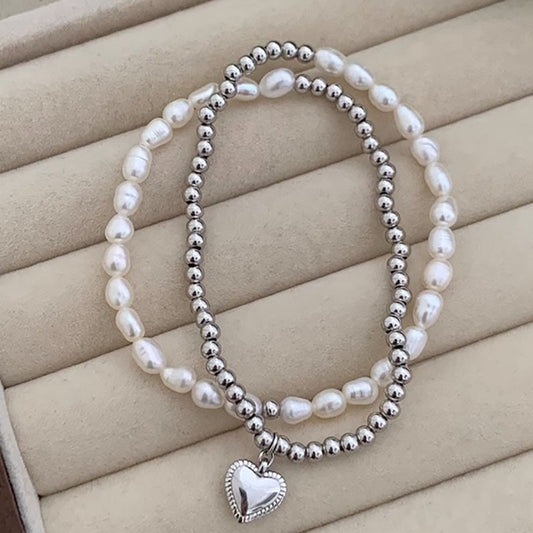 Minority Design Love Pearl weibliche koreanische Armbänder