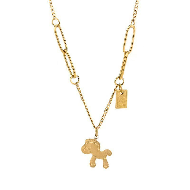 Women's Immediately Rich Ear Sweater Chain High-grade Jewelry Set