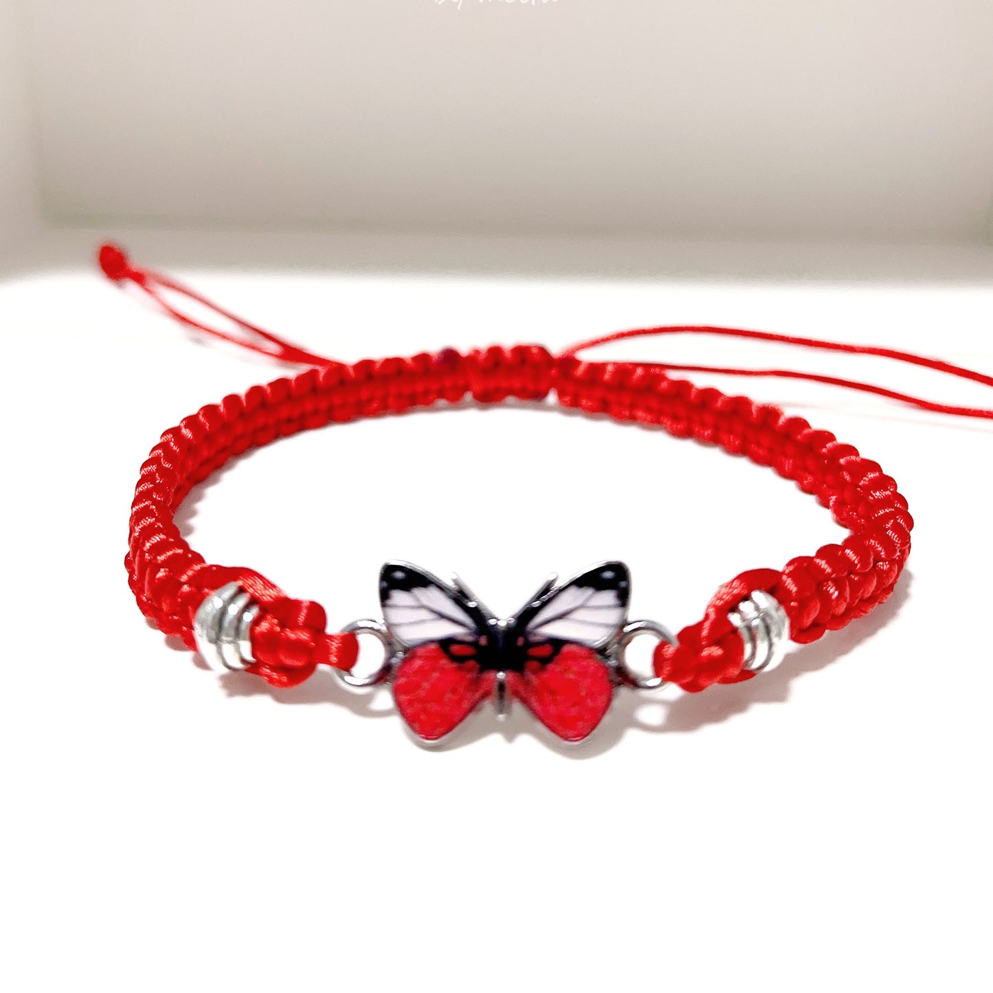 Multicolor Butterfly Couple Adjustable Fashion Friendship Bracelets