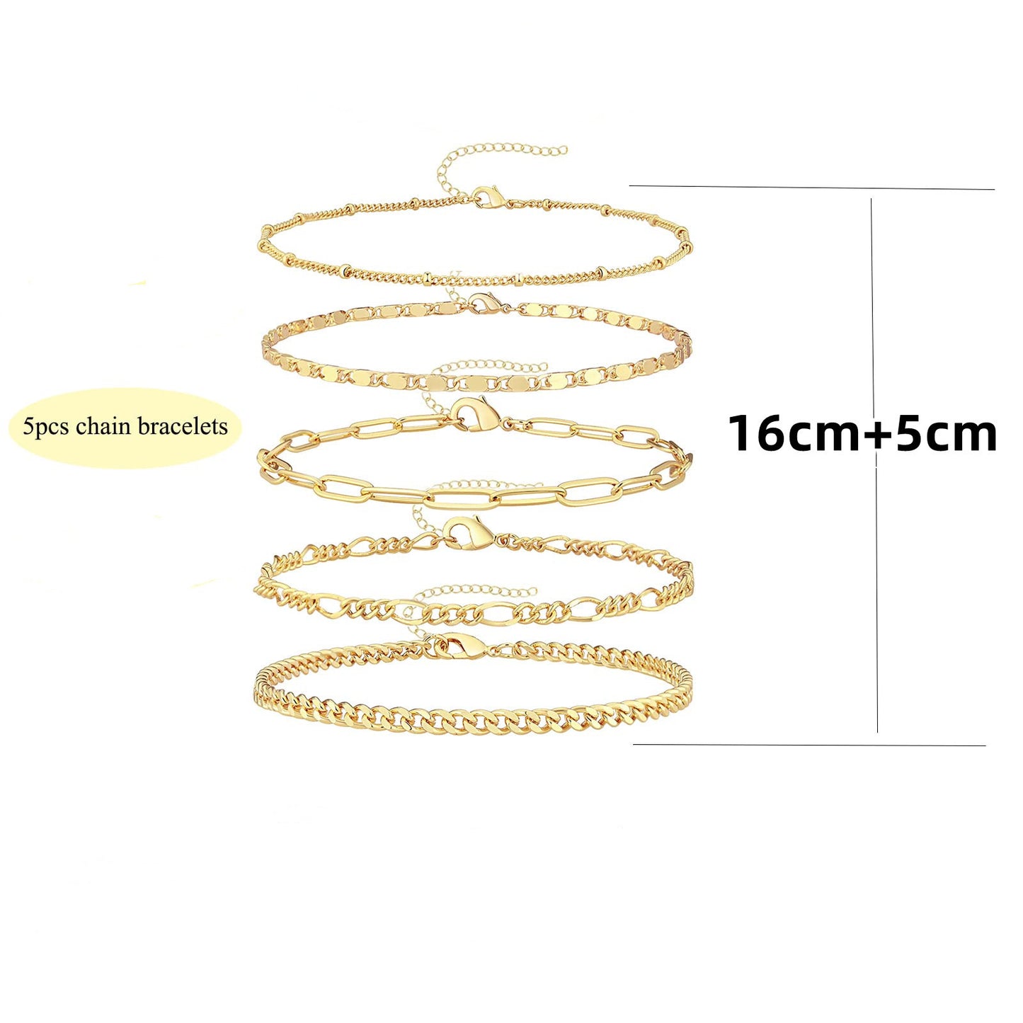 Ornament Exquisite Suit Personality Retro Metal Bracelets