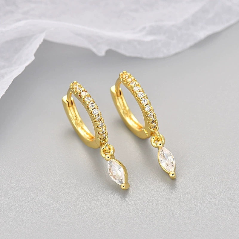 Women's Clip Design Cold Style High-grade Sleeping No Need To Take Earrings