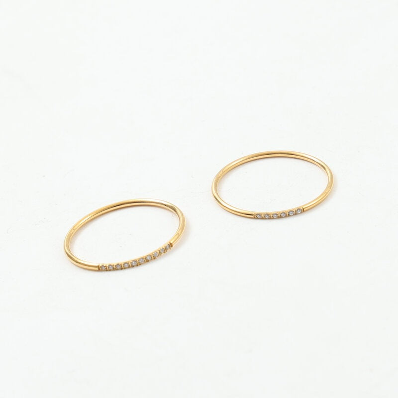 Women's Diamond Simple Elegant Basic Fine Titanium Bracelet