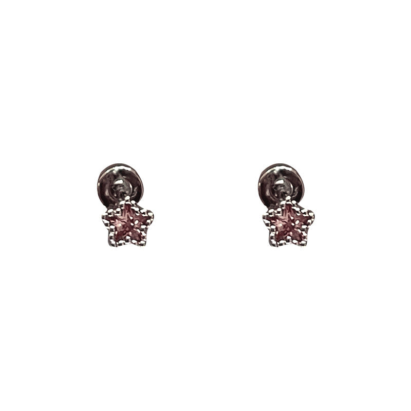 Fantasy Cochlear Ear Bone Advanced Sense Titanium Steel Flat Bottom Stud Earrings