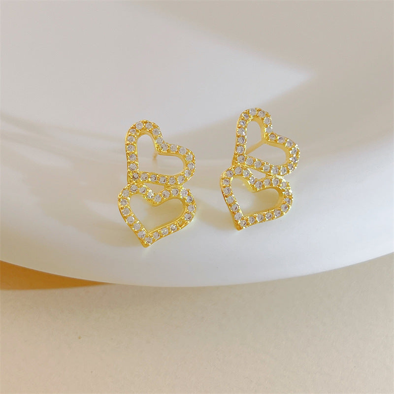 Trendy Niche Design Simple Cold Style High-grade Earrings