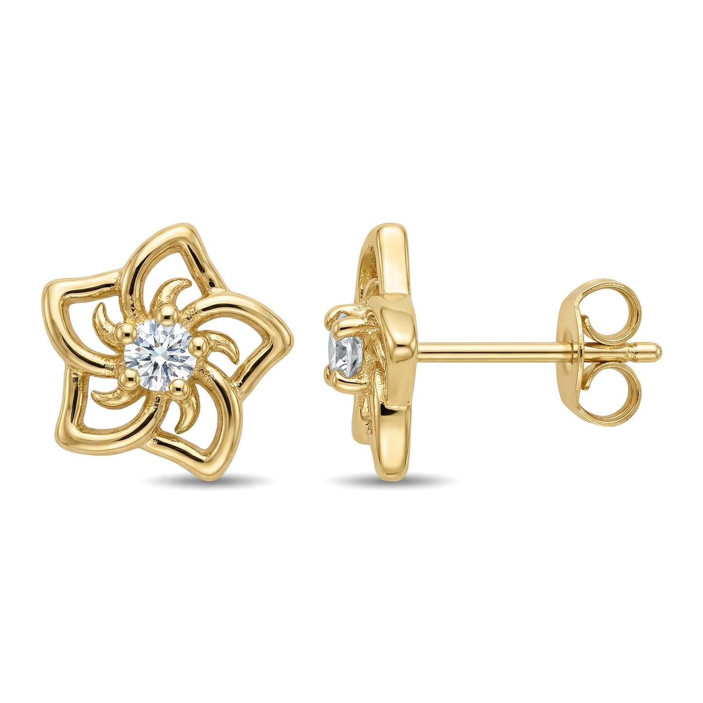 Women's & Men's Material Finely Inlaid Niche High Sense Basic Stud Earrings