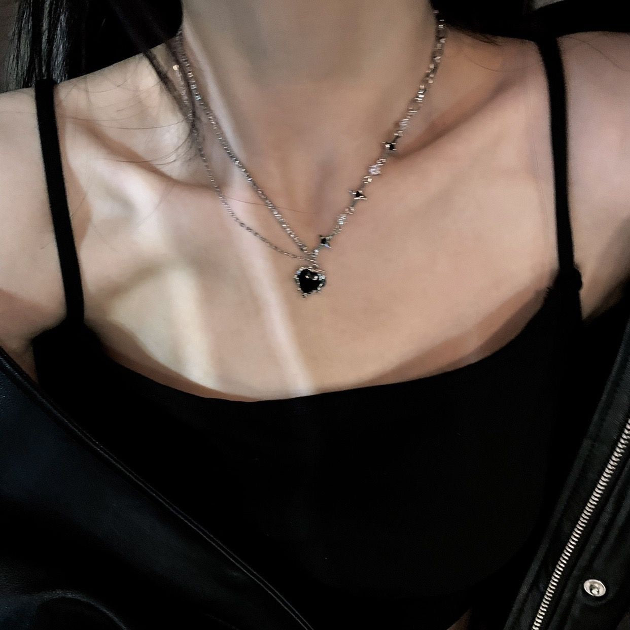 Women's Cool Love For Trendy Light Luxury Minority Necklace