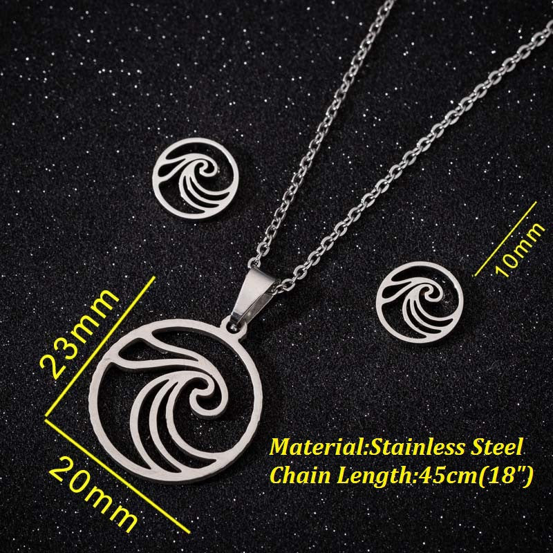 Women's & Men's Small Animal Cat Ear Three-piece Necklaces