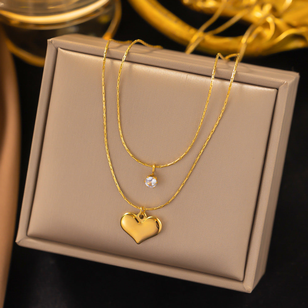 Women's Cool Hot Style Clavicle Chain Female With Necklace