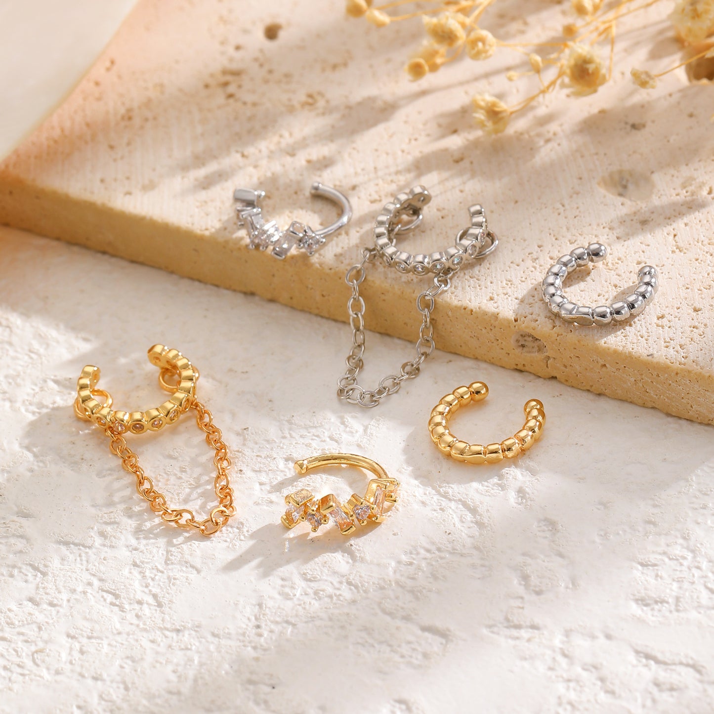 Women's Chain Bone High-grade Niche Design Simple Cold Earrings
