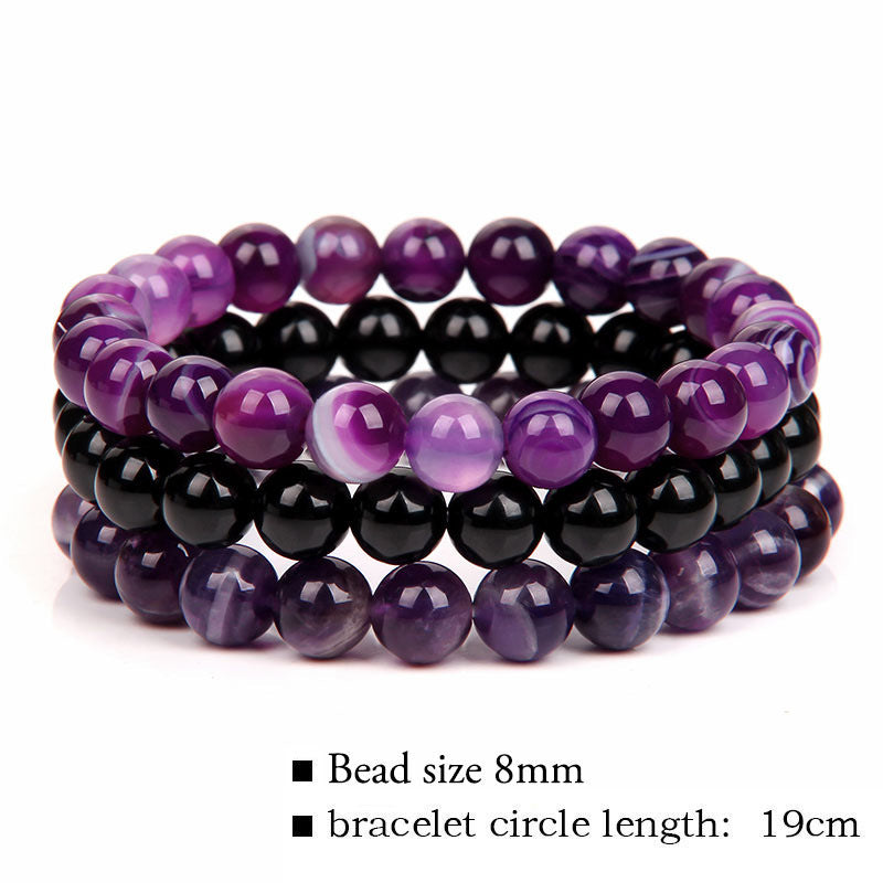 Women's & Men's & Fashion Ornament Natural Stone Bead Bracelets