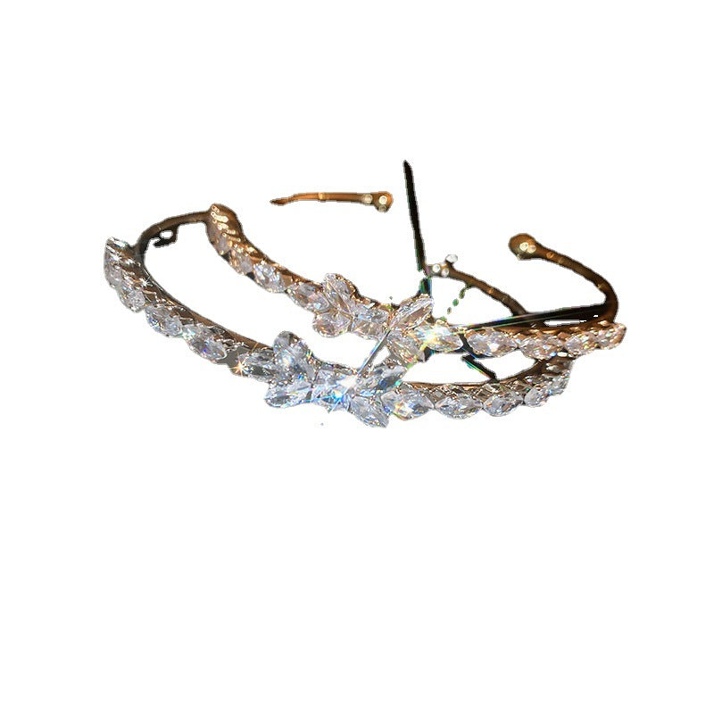 Zircon Bow Open-ended Light Luxury High Sense Fashion Bracelet