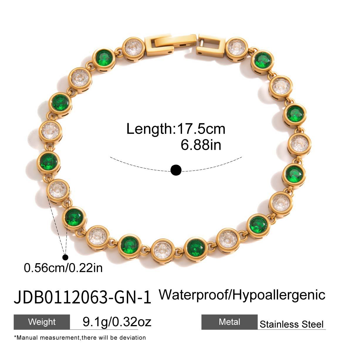 Ding Titanium Steel Zircon For Stainless Bracelet
