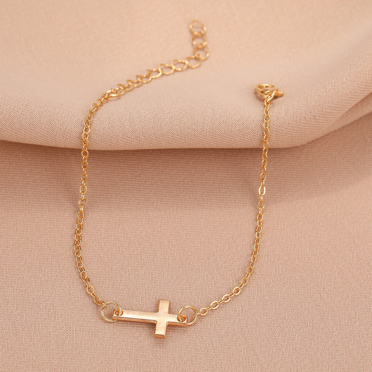 Ornament Cross Hand Jewelry Retro Simple Bracelets