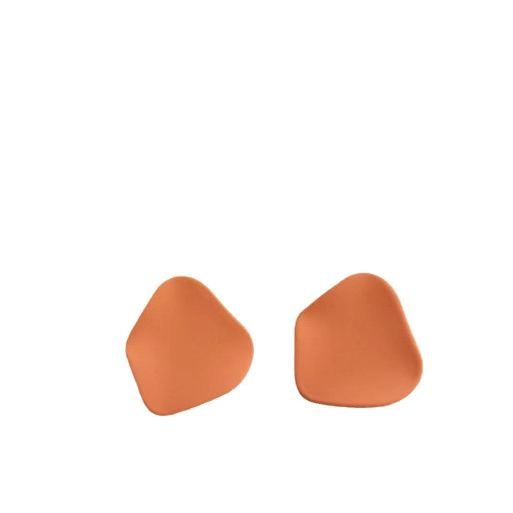 Women's Orange Elegant Retro Irregular Artistic Geometric Earrings