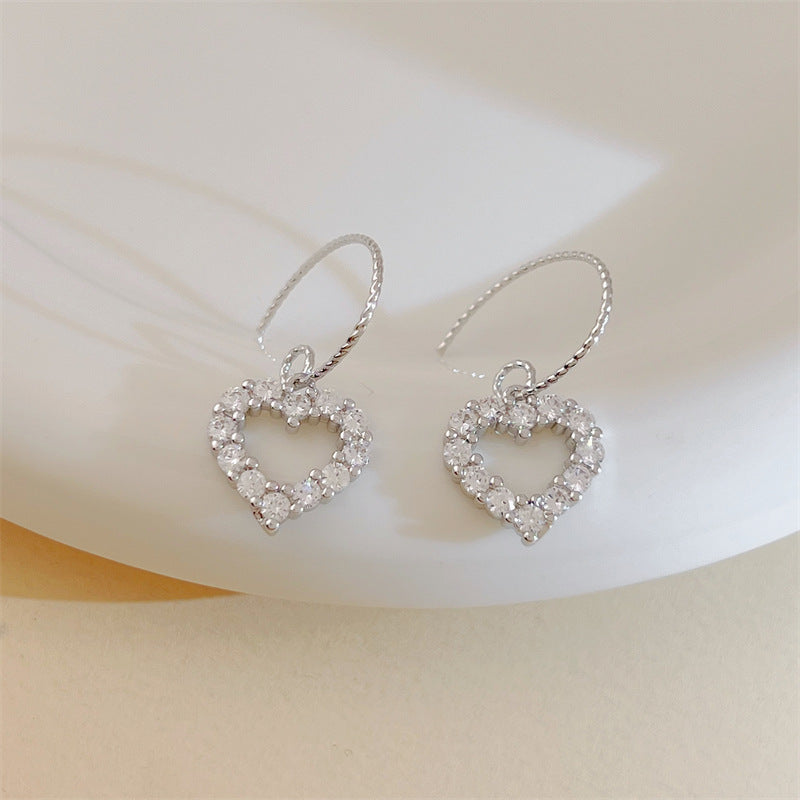 Trendy Niche Design Simple Cold Style High-grade Earrings