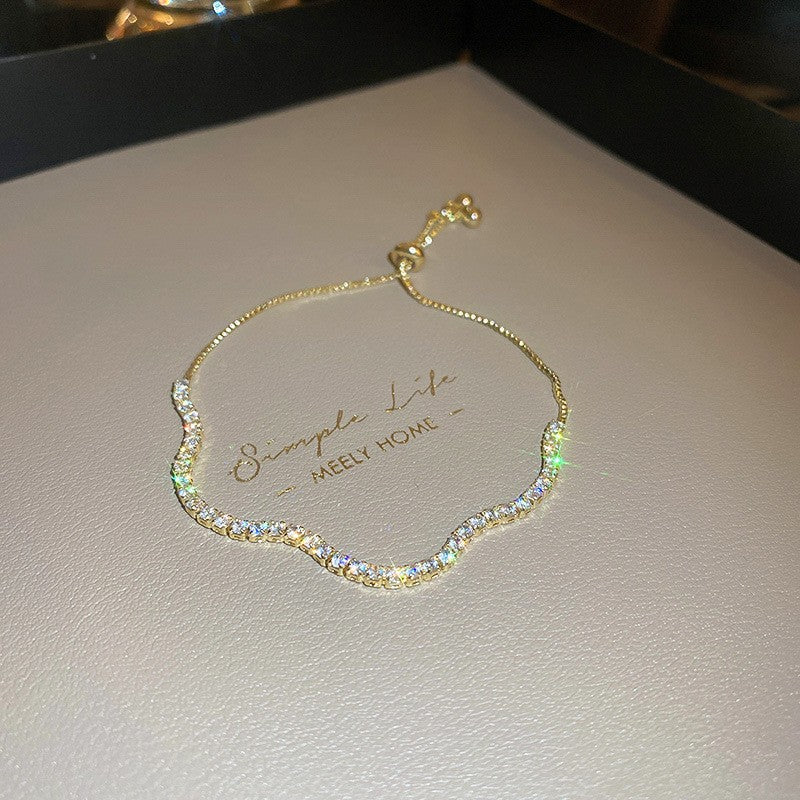 Round Light Luxury High-grade Fashion Minimalist Bracelet