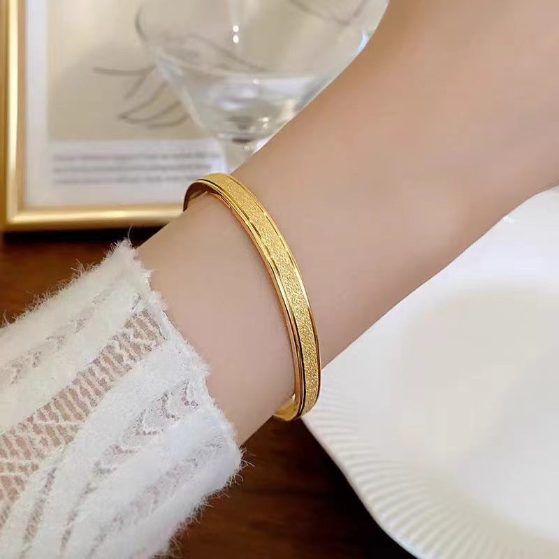 Light Luxury Stainless Steel Titanium Summer Bracelet