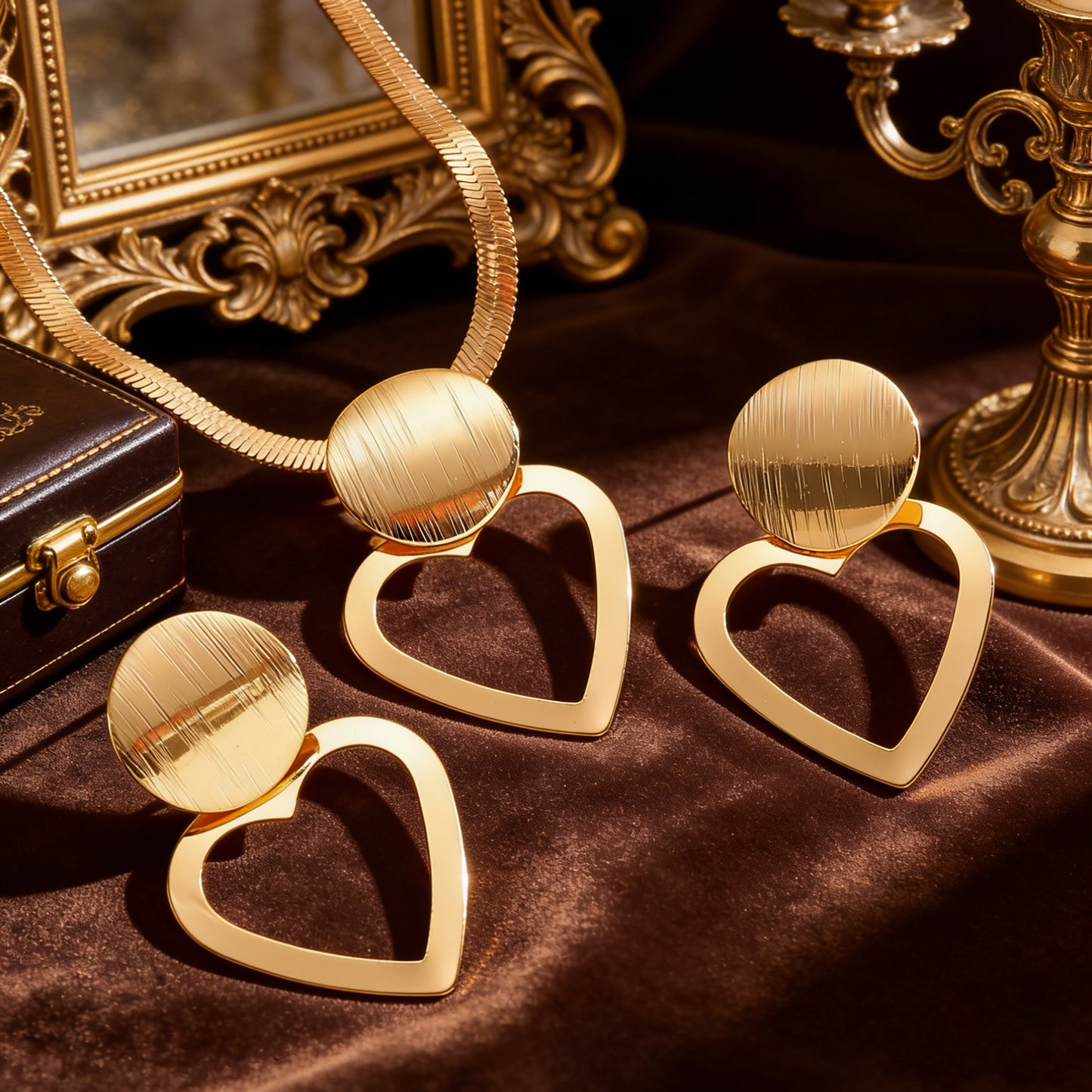 Women's Creative Heart Geometric Shape For Elegant Rings