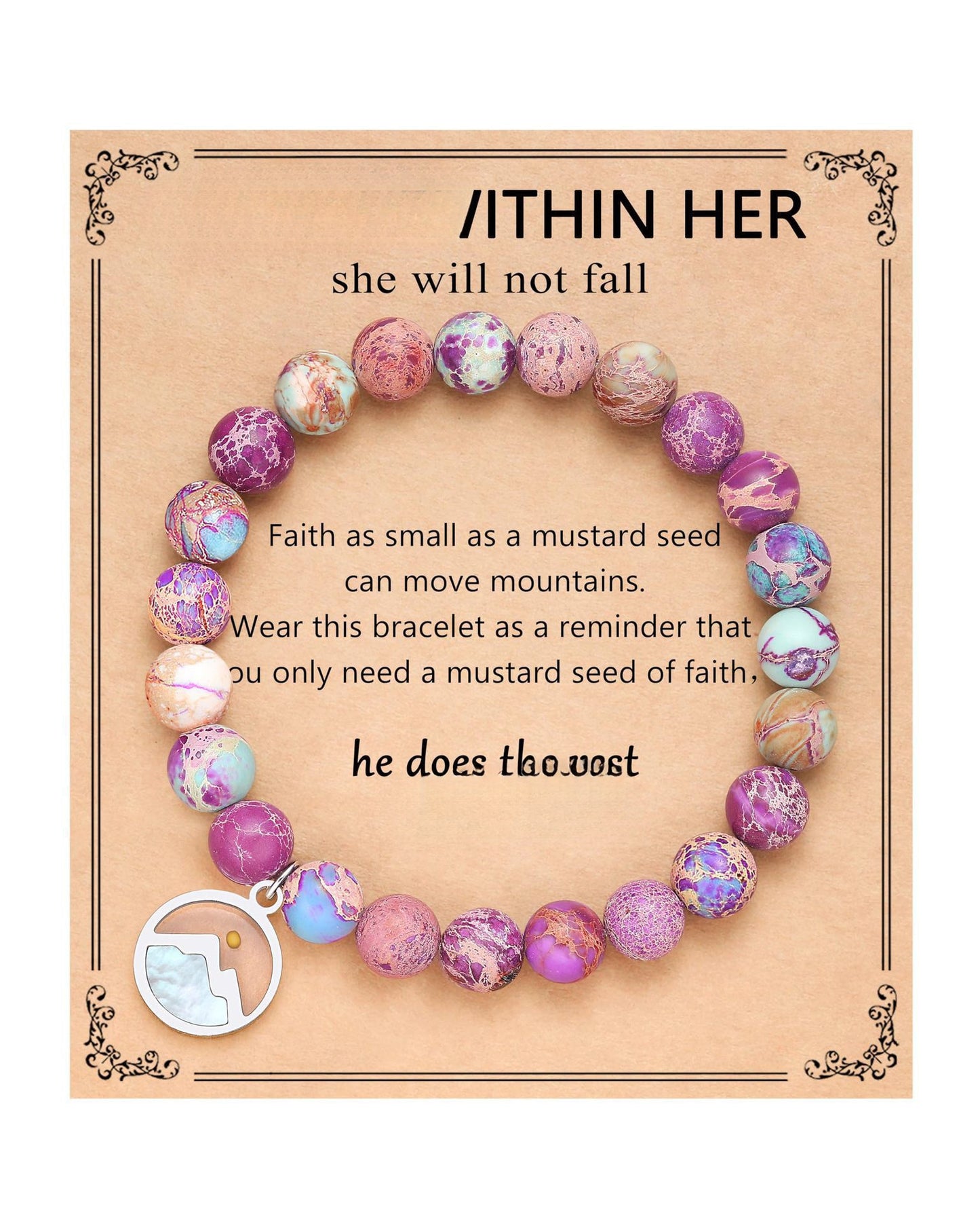 Women's & Men's Gold Vegetable Seed Stainless Steel Gold-plated Easter Gift Bracelet