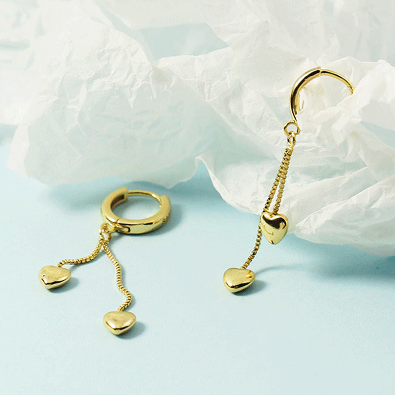 Love Female To Make Round Face Ear Buckle