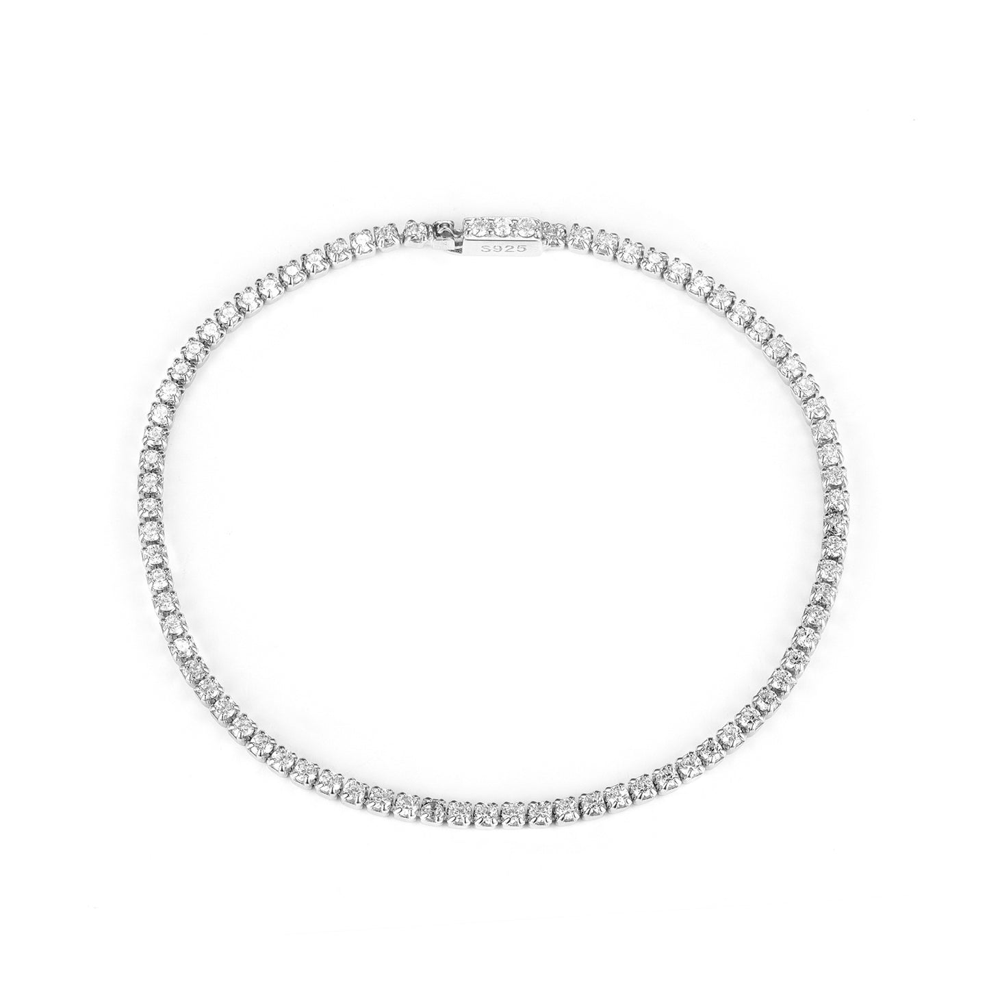 Bracelets d'été de tennis romains avec chaîne à griffes en diamant pour femmes et hommes