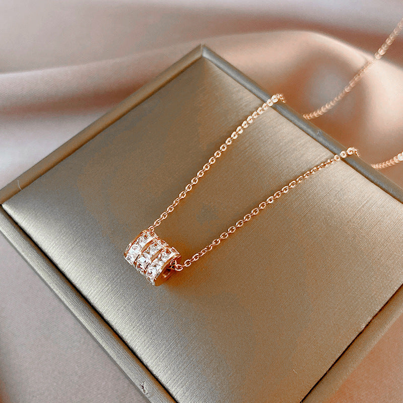 Waist Gold Sier Rose Female Tide Simple Cold Style Necklace